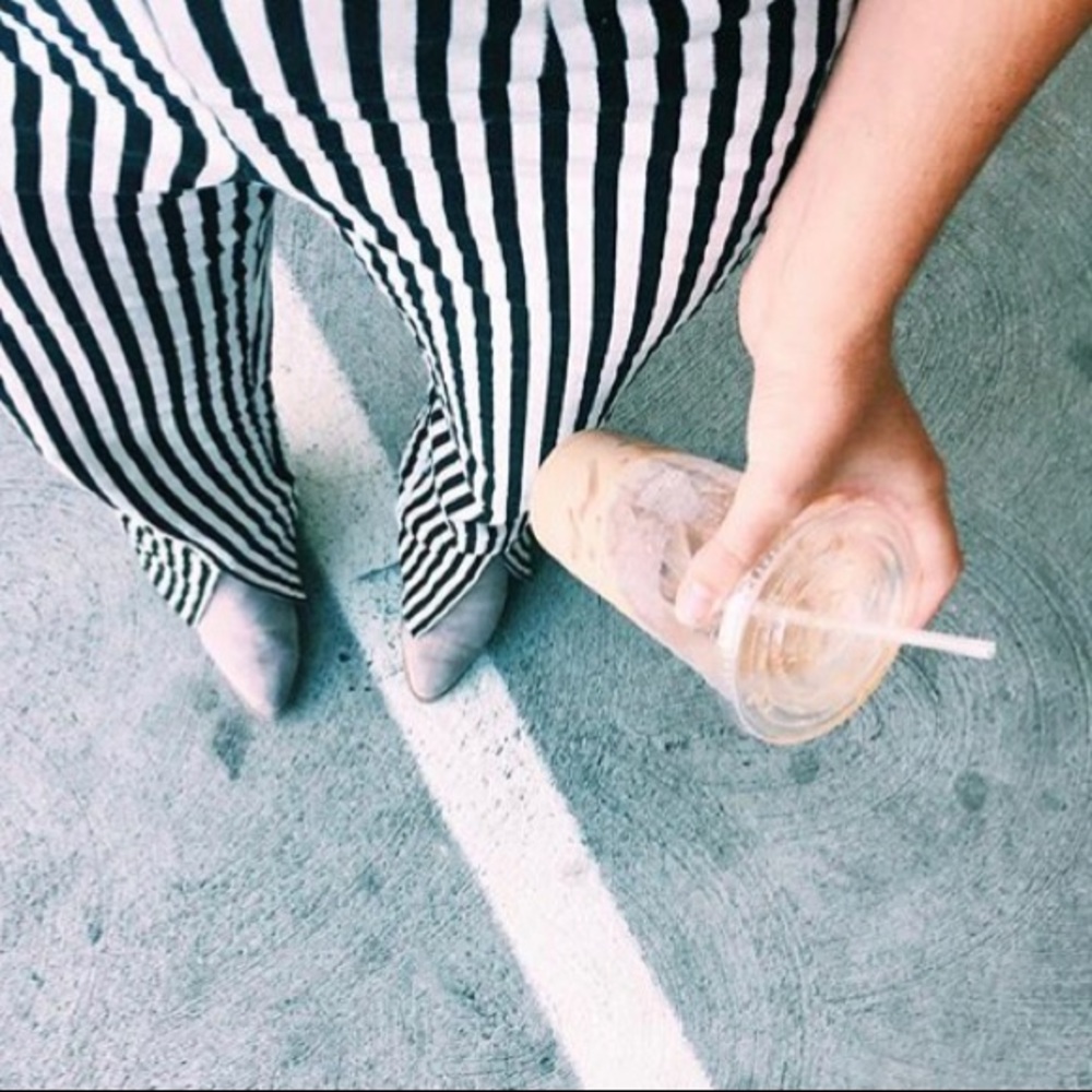 Honey Punch Striped Pants